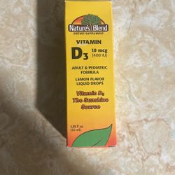 Free Vitamin D Drops 