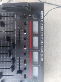 Gemini Bi-system audio/Mike mixer 1250