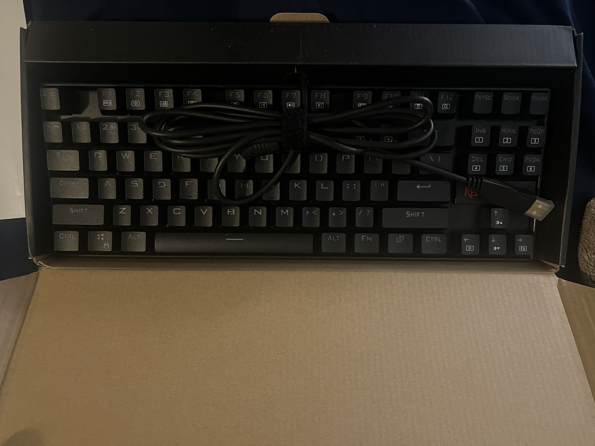 Red dragon mechanical Keyboard And Mouse (wired) 