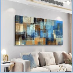 Abstract color canvas wall art - 20*40 - NEW