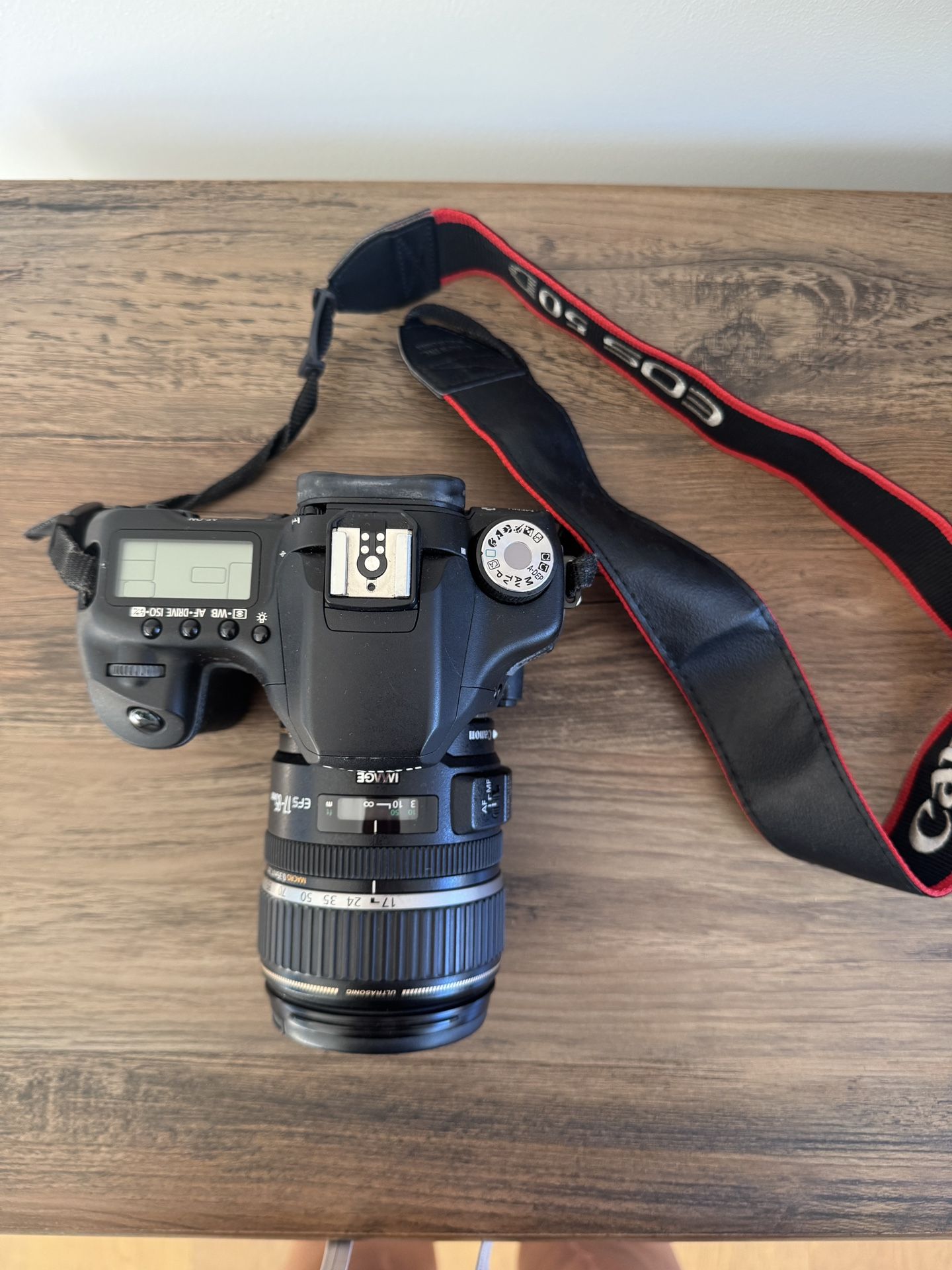 Canon EOS 50D DSLR Camera, EF-S 17–85mm f/4–5.6 IS USM Lens, Charger,