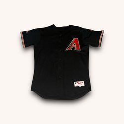 Vintage Arizona Diamondbacks #34 jersey MLB Majestic Men’s Large Conor Jackson