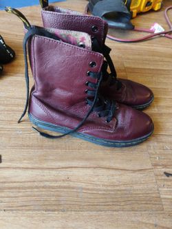 Dr. Martens Lace-Up Leather Boots