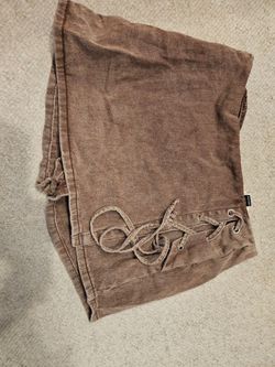 Shein 29 Brown Denim Skort