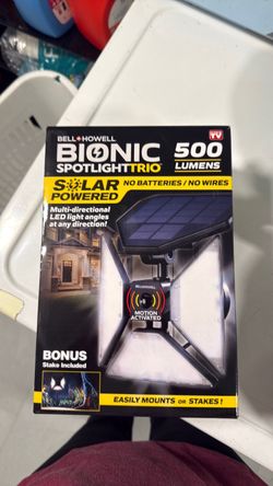 Bell+Howell Bionic Spotlight Trio Solar Light