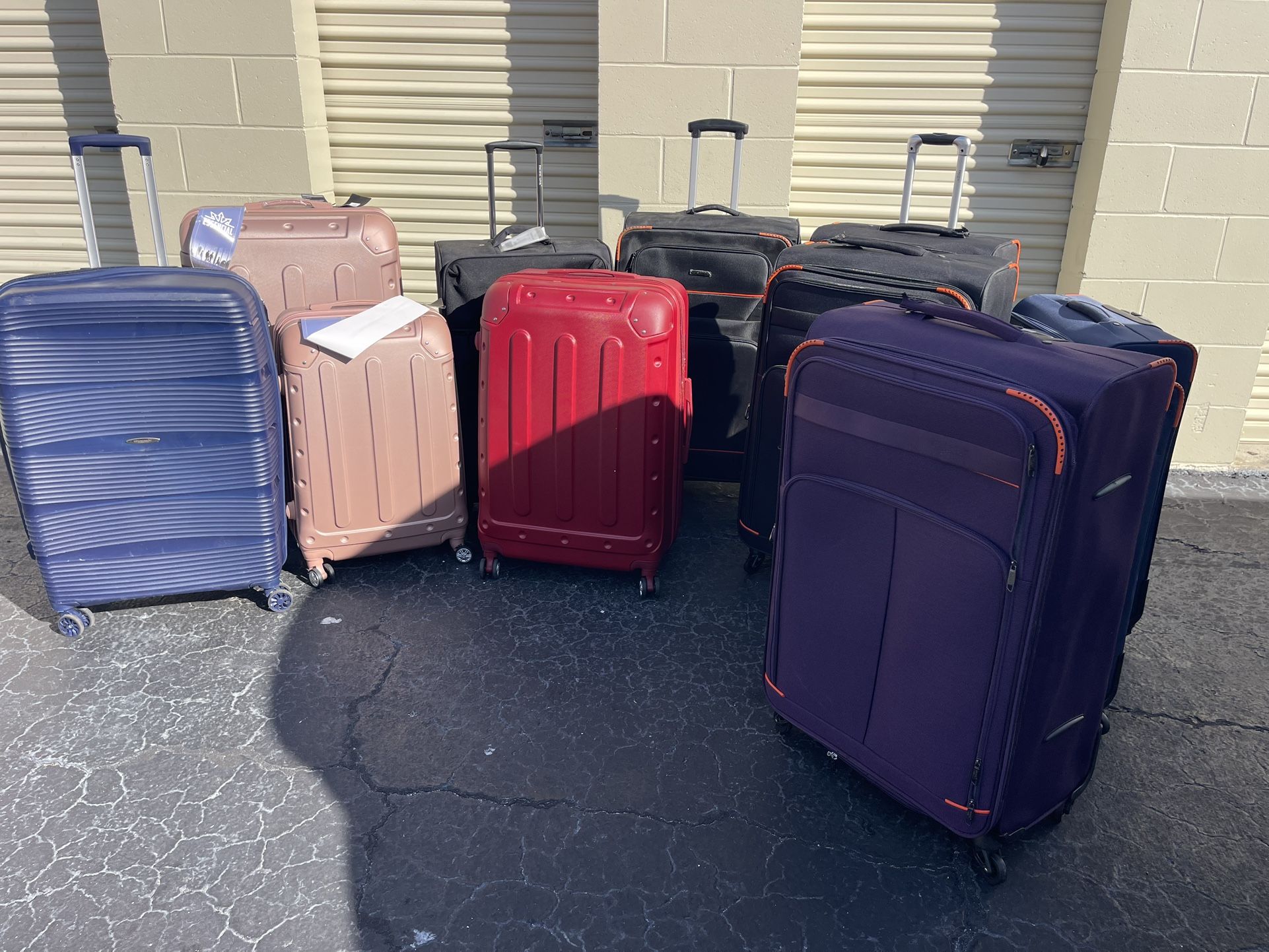 Luggage Check In Luggage For $40 , 24” And 26”