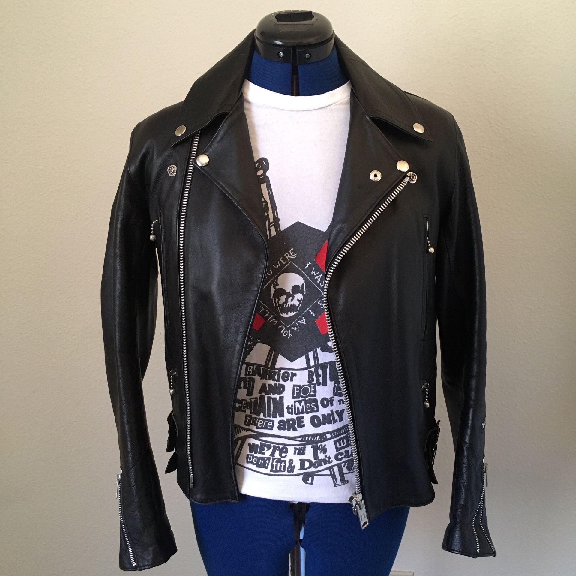 666 leather jacket