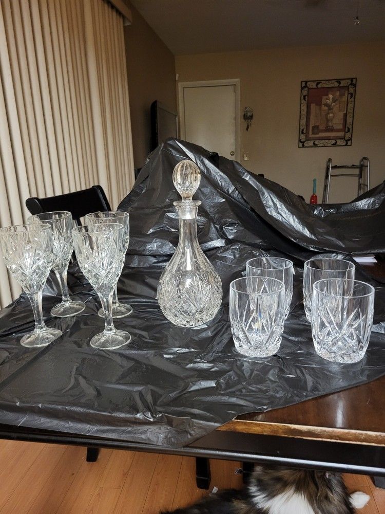 Crystal Ware Items