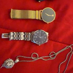 Watches and Silver Chain 