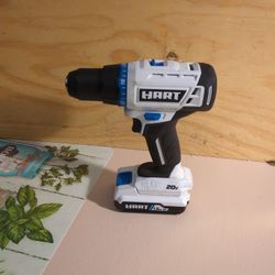 Hart Drill Driver 20 Volt with Battery 