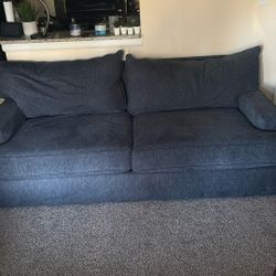 Large Grey/blue Couch