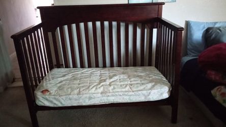 Baby Crib And Mattress