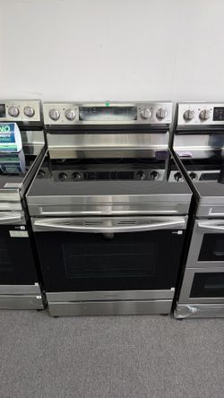 Electric stove air fry oven