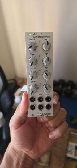Doepfer A-138s Mini Stereo Mixer Eurorack Module