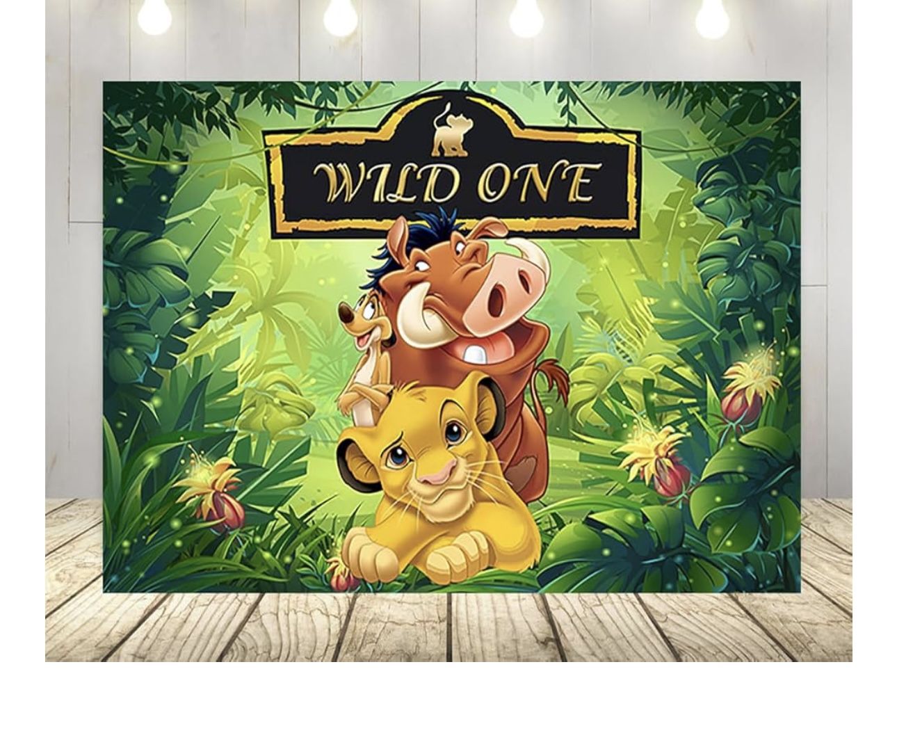 Lion king Backdrop (Wild One)