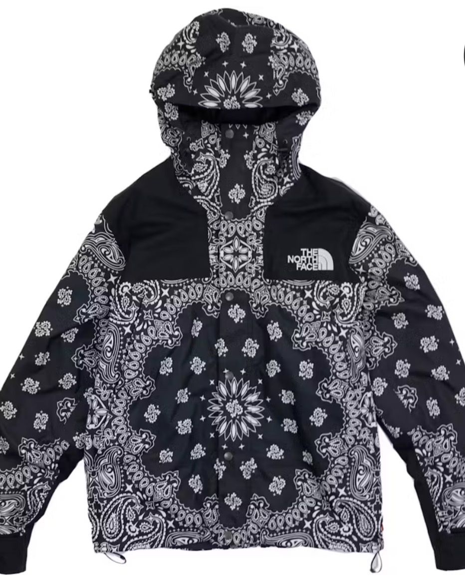Supreme Bandana North face Jacket Worn One Time… $2500+ On StockX