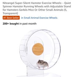 New Silent Wheel For Hamster