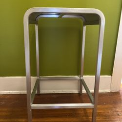 Emeco Counter Stool Brushed Aluminum