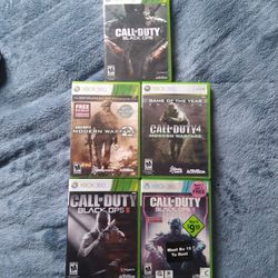 Xbox 360 Call Of Duty Games