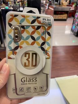 iPhone X screen protector front and back