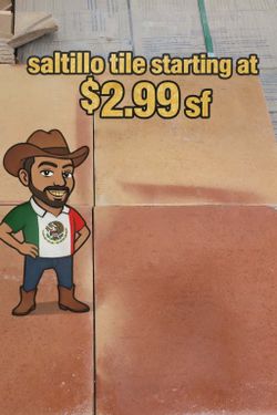 Saltillo tile 12x12