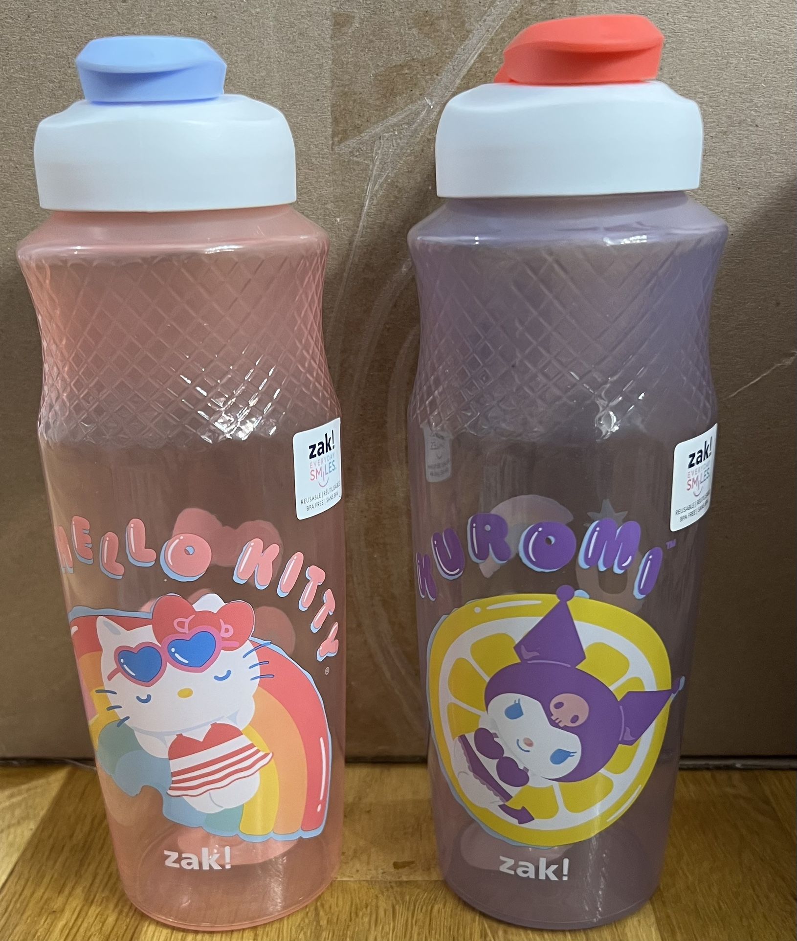 Hello Kitty & Kuromi Plastic Bottles