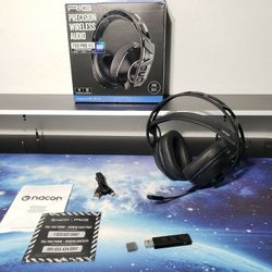 New RIG 700 PRO HS Wireless Gaming Headset for PlayStation PS4, PS5, Switch docked, PC - Hi-Fi Drivers - Spatial Audio - Ultra Lightweight - Durable -