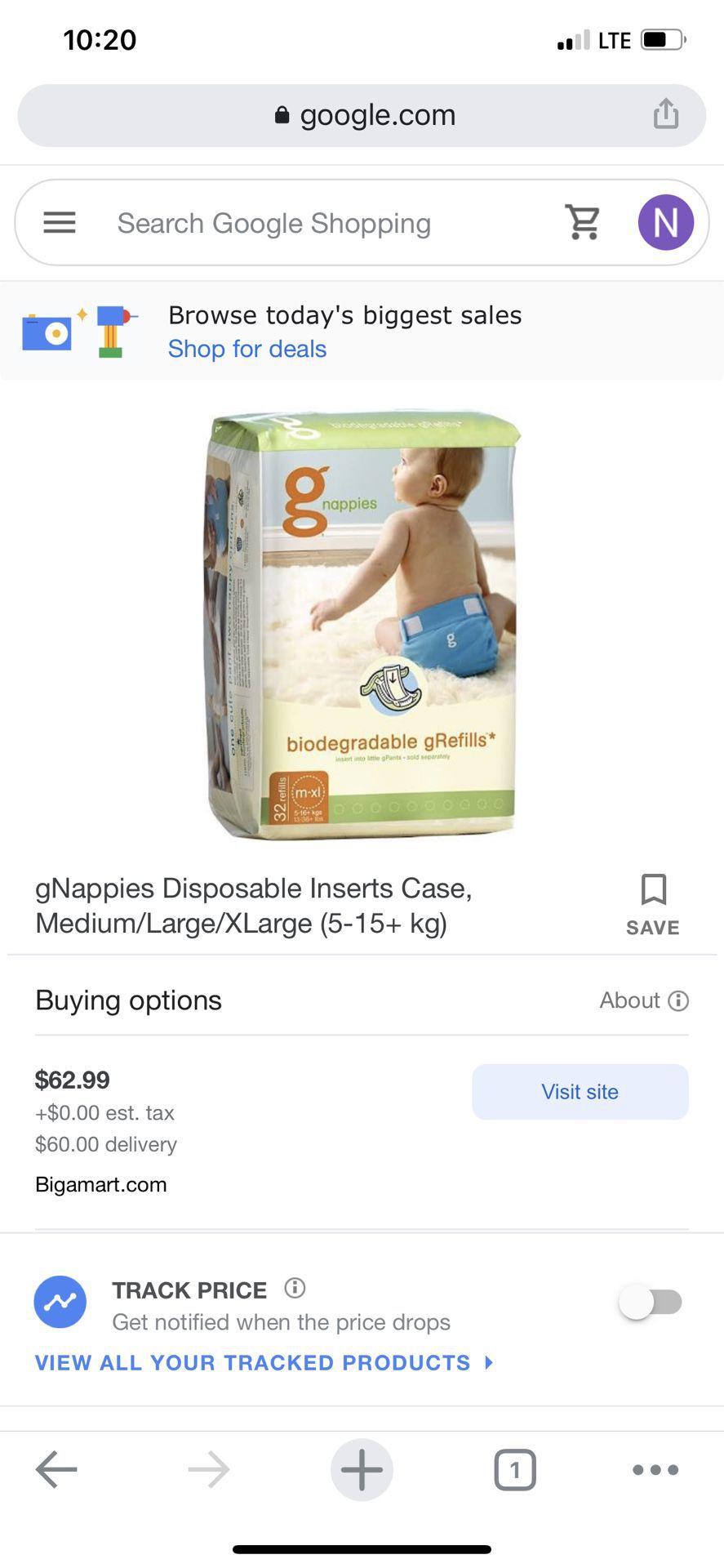 Gdiapers Disposable Inserts