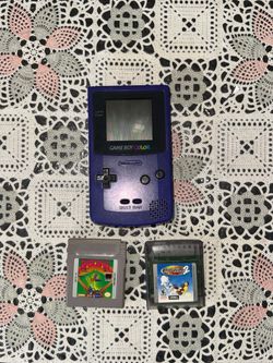 Purple gameboy color
