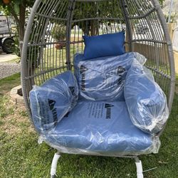 Patio Outdoor Egg Chairs New In The Box 