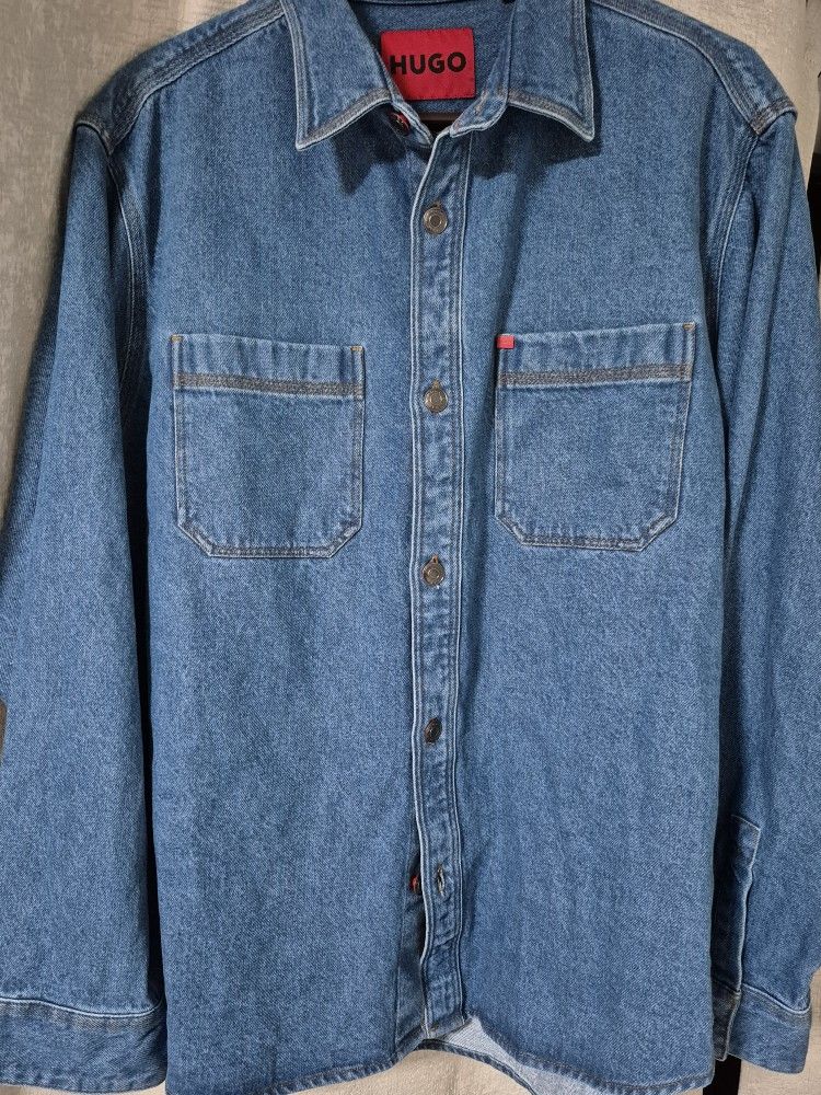Hugo Boss Denim Jacket Size Men's XL