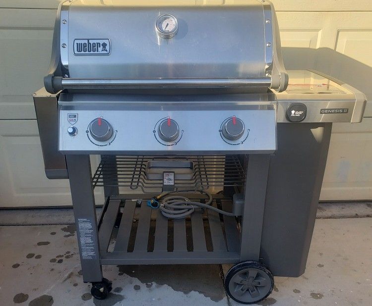 Grill NG Natural gas Weber Genesis S310 Stainless steel Burner