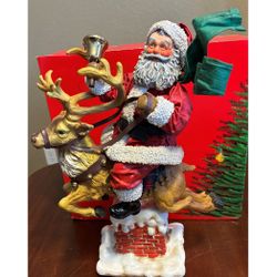 Possible Dreams Clothes "Santa On Reindeer" 2007 10" High Original Box Perfect Condition