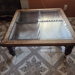 Dovetail Antigua Mahogany Table