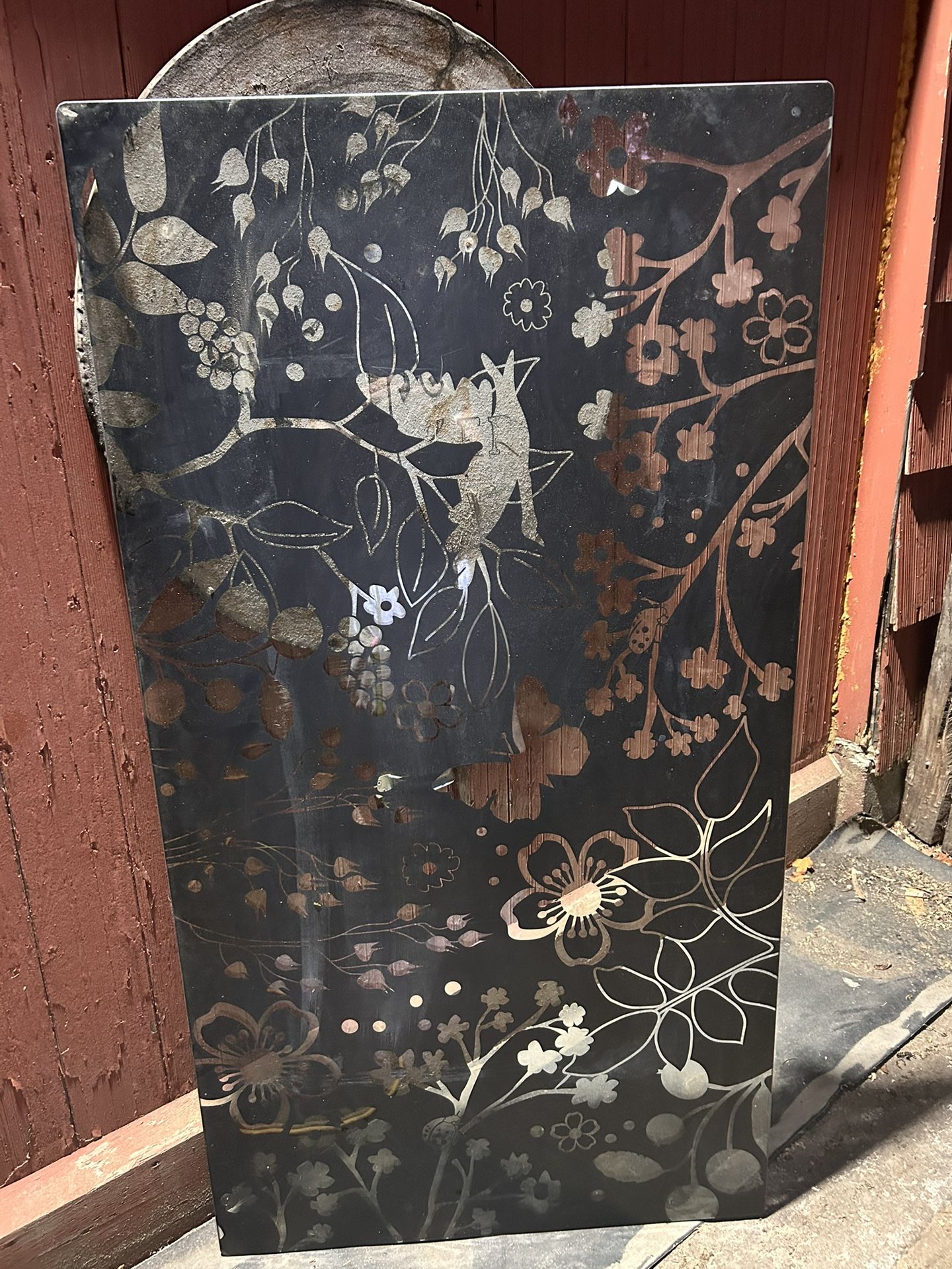 Solid Tempered Glass Table Top