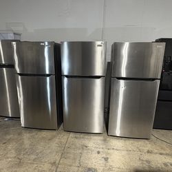 FRIGIDAIRE stainless steel Top Mount refrigerators