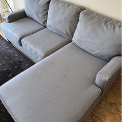 Ashley’s Gray Sectional Sofa Couch