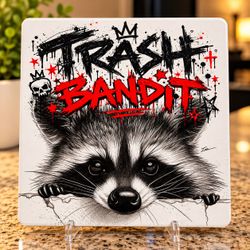 🦝🔥 TRASH BANDIT — STREET ART WITH ATTITUDE!
