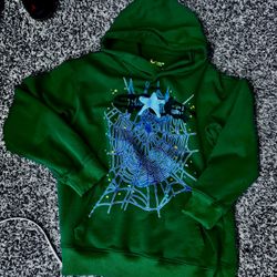 Green Spider Worldwide Hoodie Medium