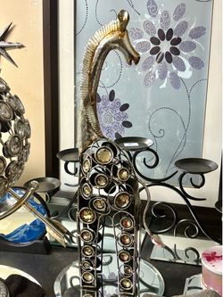 Adorable Large Giraffe with Crystal Stone Accents 24”