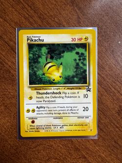 Pikachu black star promo