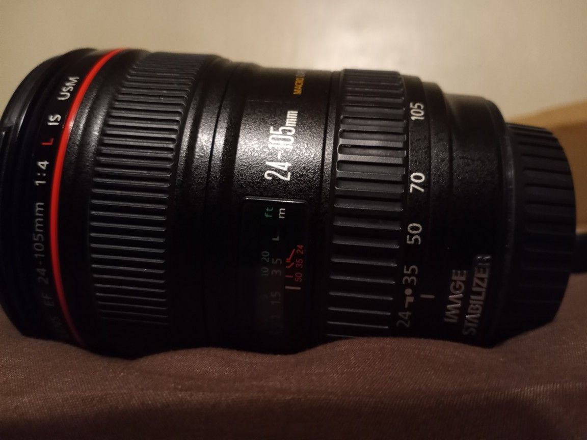 Canon 24-105mm USM IS Macro mint condition