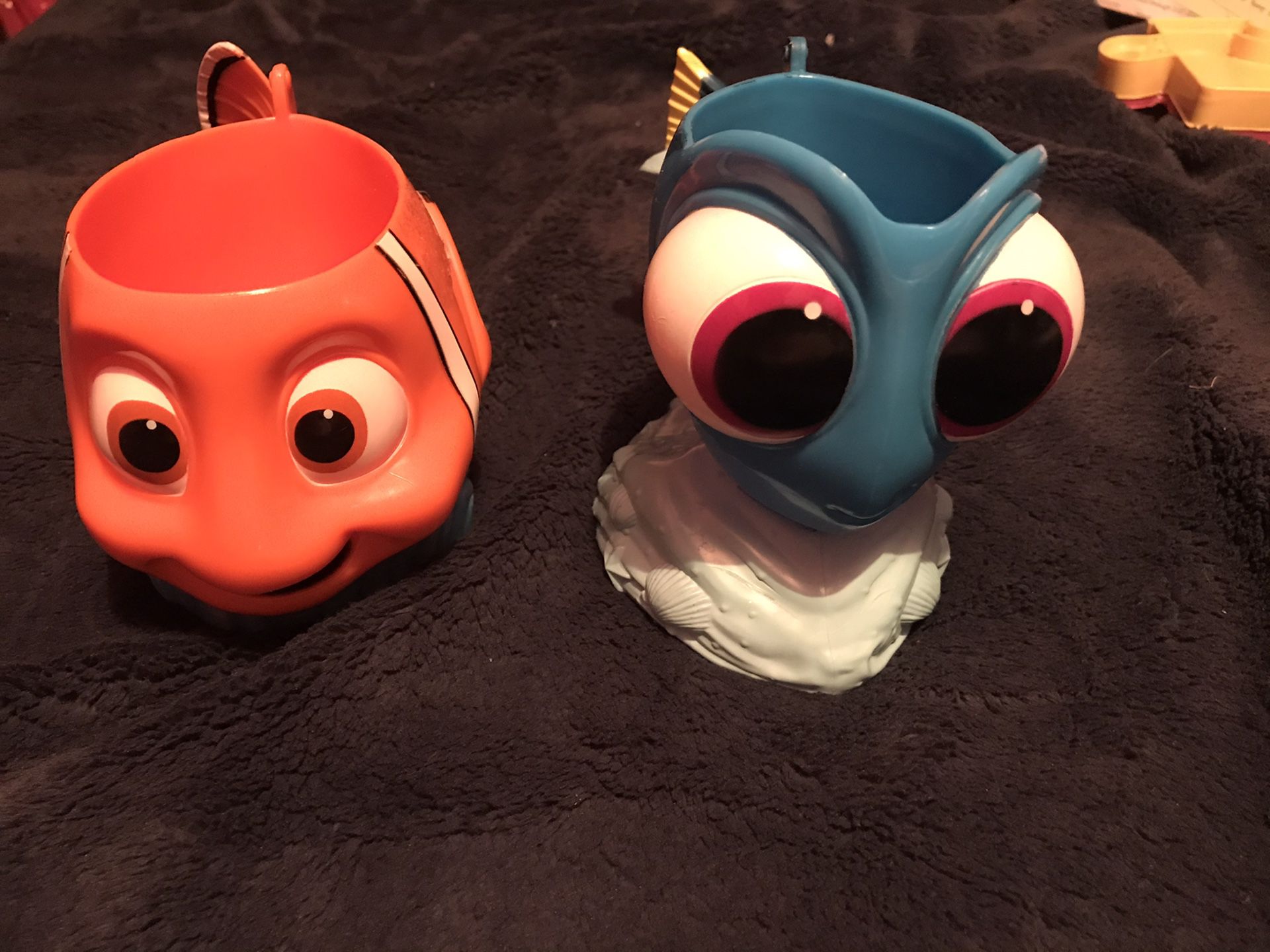 Finding Nemo and dory cups