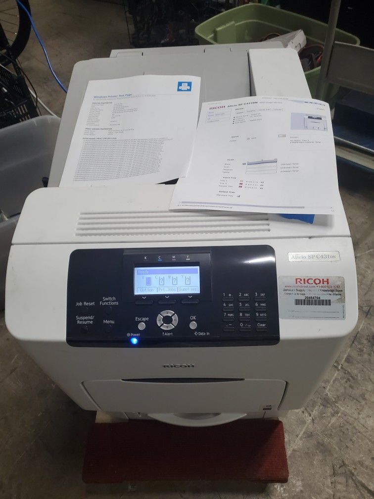 Ricoh Aficio SP C431DN Color Laser Printer