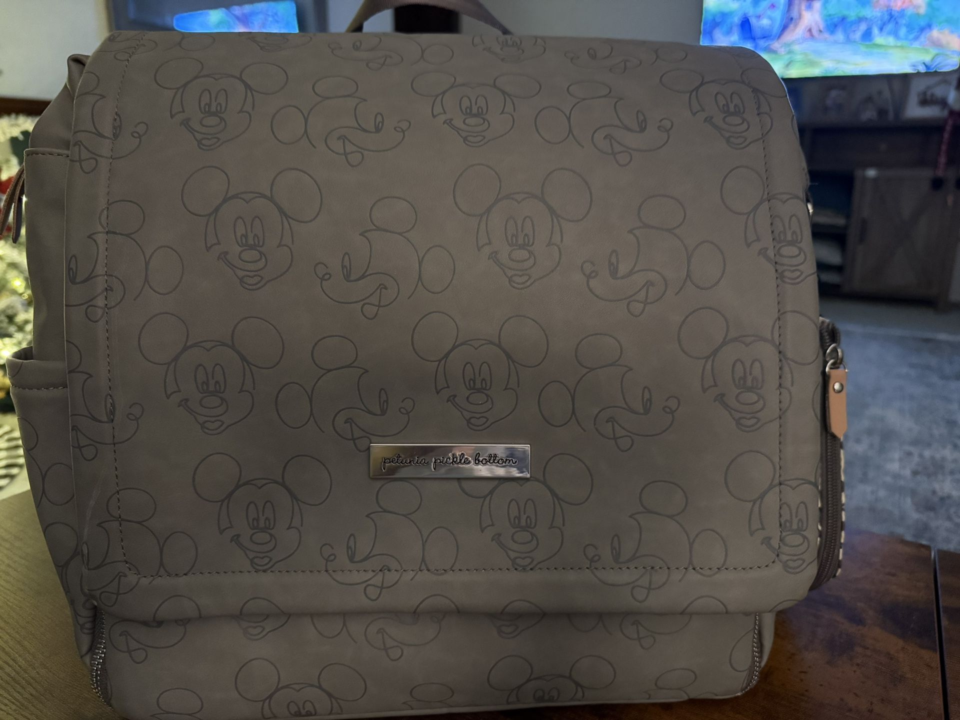 Petunia Pickle Bottom Mickey Mouse Diaper Bag