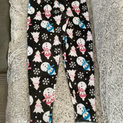 Christmas snowman pj joggers