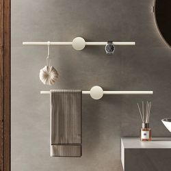 Adjustable Hardware Towel Bar / Metal Towel Rack