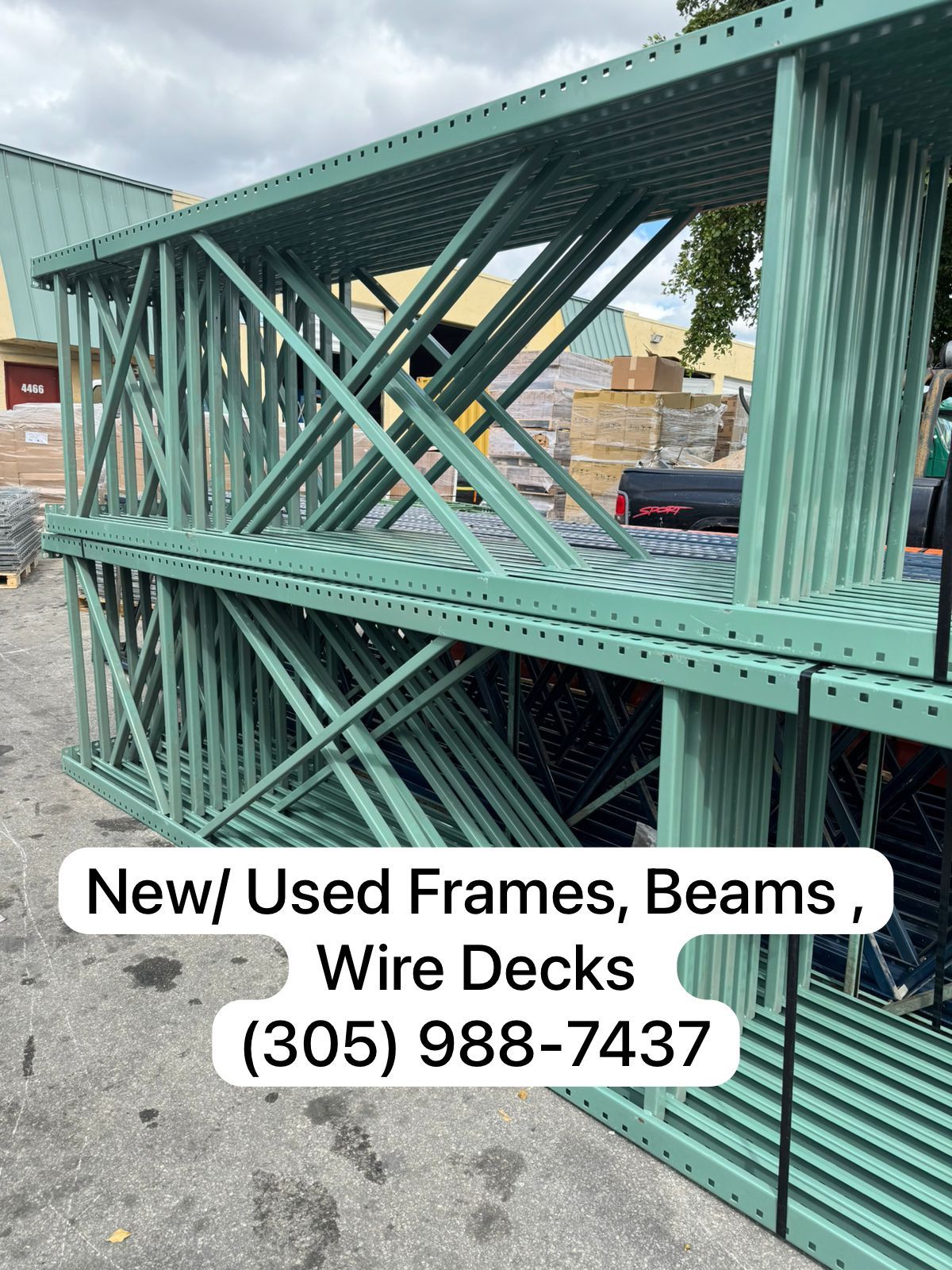 Pallet Racks Upright Beams Wire Decks Warehouse 