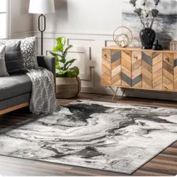 nuLOOM Smoky Area Rug 7’6” x 9’6”