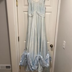 Cinderella Costume - Light Blue Dress Size 8-10